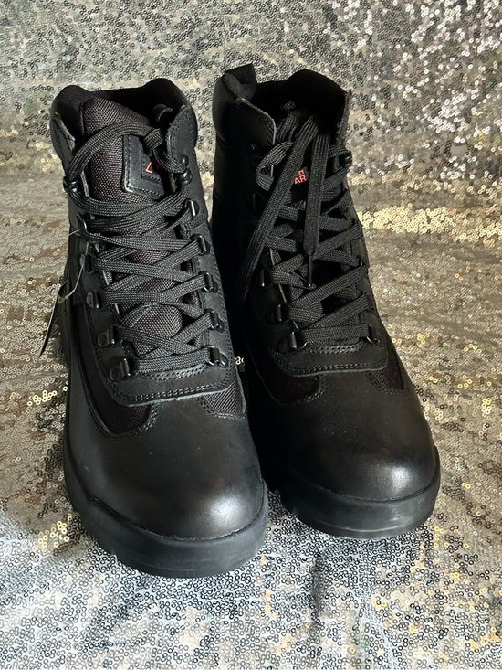 Mountain Gear Men\'s Black Tactical Lace-Up Boots Size 11 main image 12
